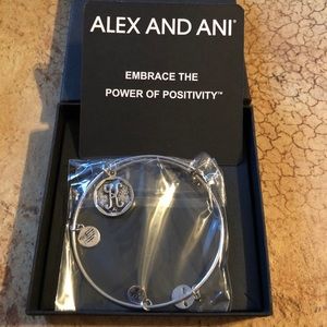 Alex and Ani K Initial Bangle